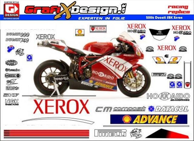 2006 Kit Ducati Superbike Xerox