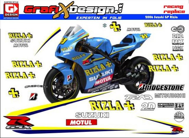2006 Kit Suzuki GP Rizla