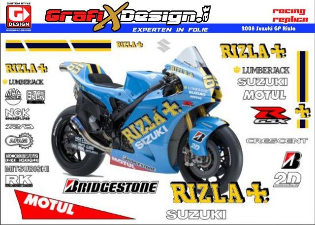 2008 Kit Suzuki GP Rizla