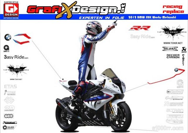 2012 Kit BMW Superbike Works Melandri