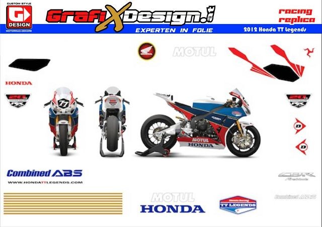 2012 Kit Honda TT Legends
