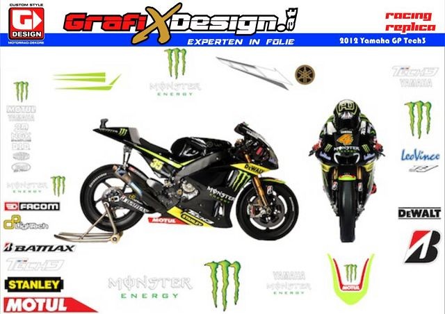 2012 Kit Yamaha GP Tech3 Monster