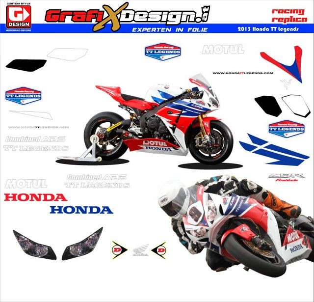 2013 Kit Honda TT Legends