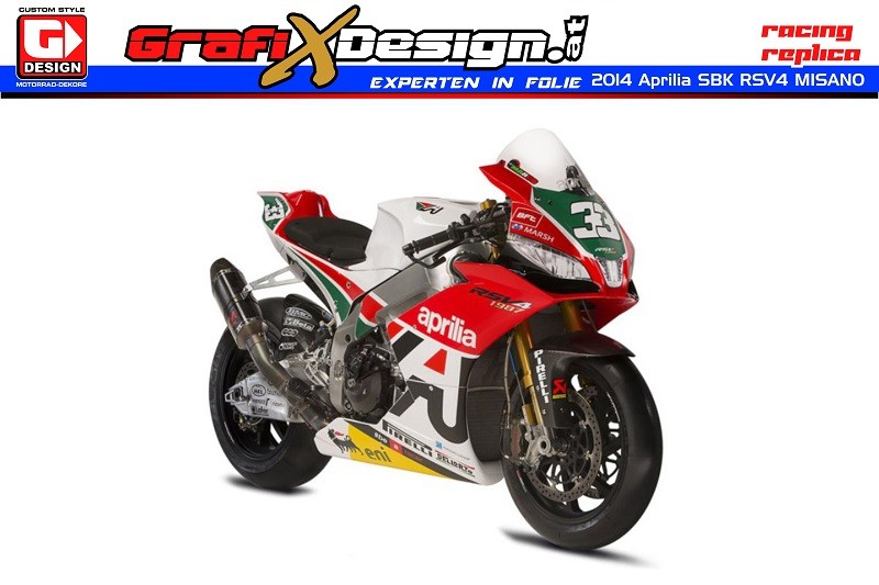 2014 Kit Aprilia SBK RSV4 Misano