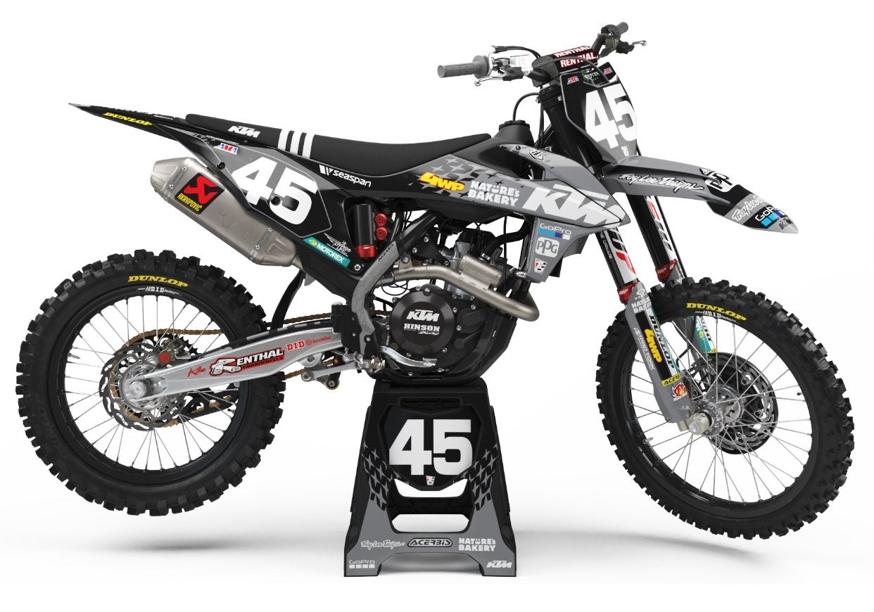 2020 KTM TLD Special Edition black gray