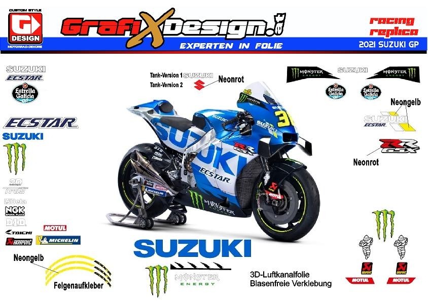 2021 Kit Suzuki GP Neonversion