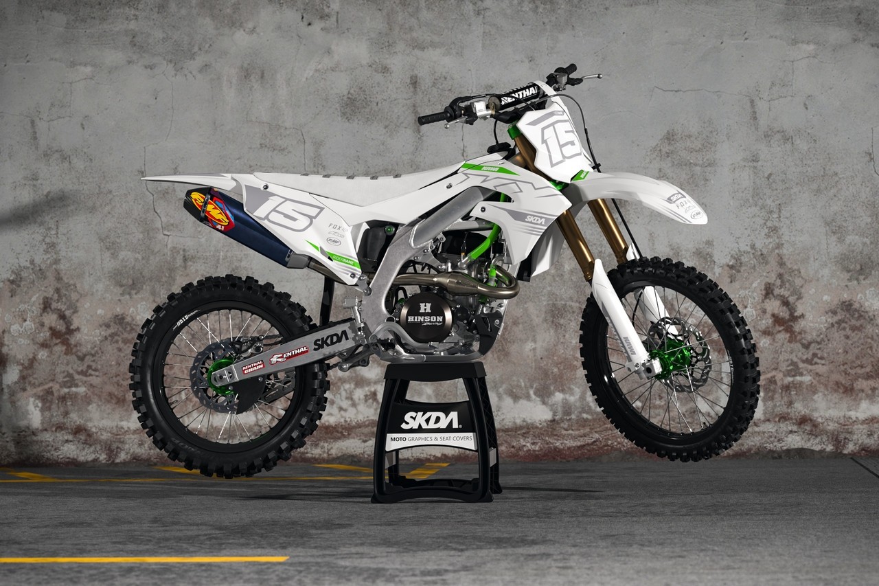 2024 Kawasaki Smoke white