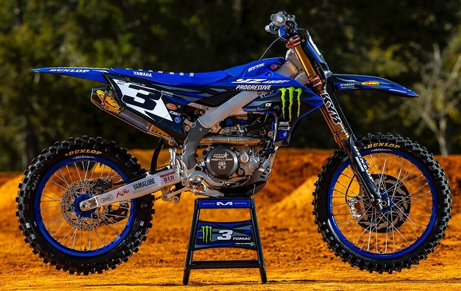 2025 YZ85 Yamaha Star Racing Monster Energy