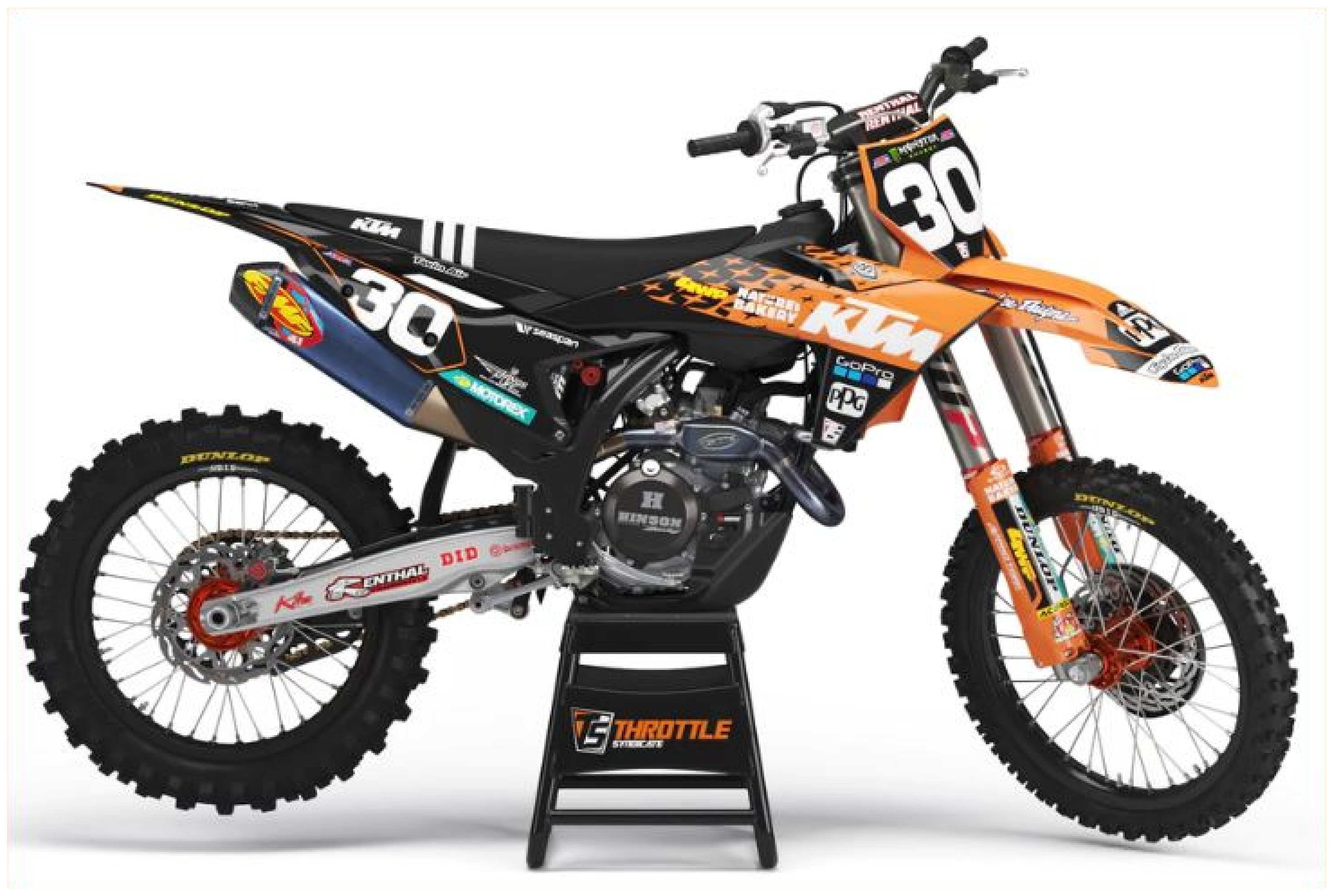 2019 KTM TLD Race Team Black Orange