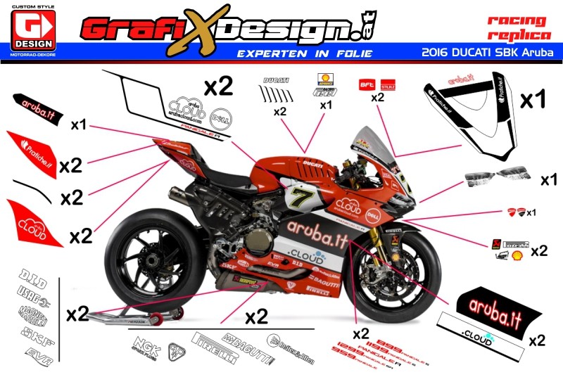 2016 Kit Ducati SBK Aruba