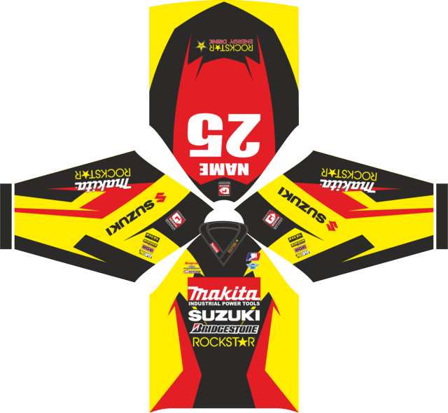 MX-Jersey Rockstar Makita