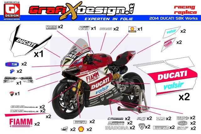 2014 Kit Ducati SBK Works
